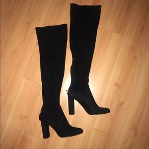 Steve Madden Suede Thigh High Boots